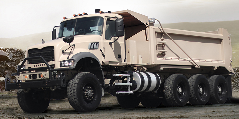 Mack-armored-dump-truck