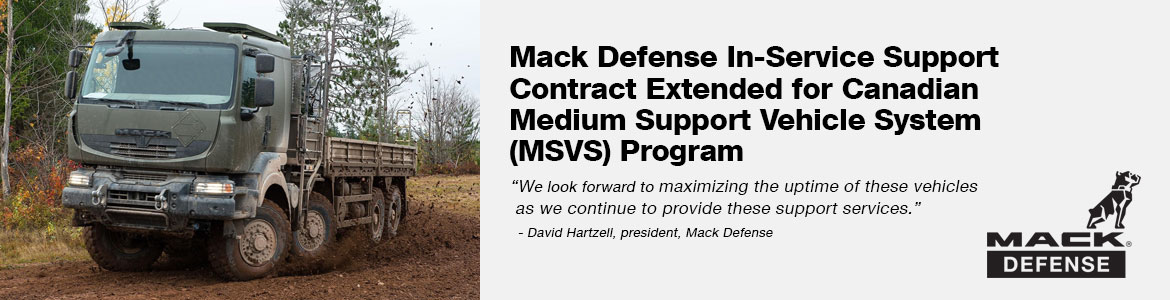 mack-defense-in-service-support-contract-extended-for-canadian-medium-support-vehicle-system-msvs-program