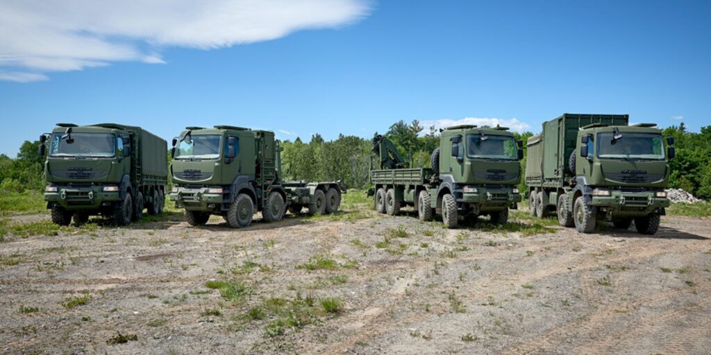 Mack Defense Fleet Of Vehicles