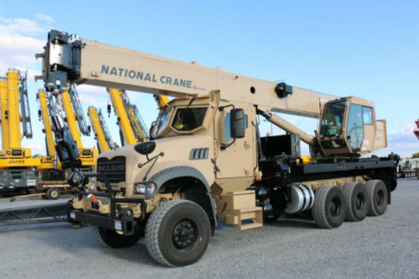 Mack Defense Introduces 40T All-Terrain Crane at AUSA 2019